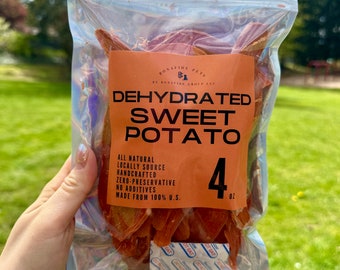Organic Sweet Potato Treats for Pet Treats Dehydrated Treats Healthy No Preservatives Crispy Treats for Dogs