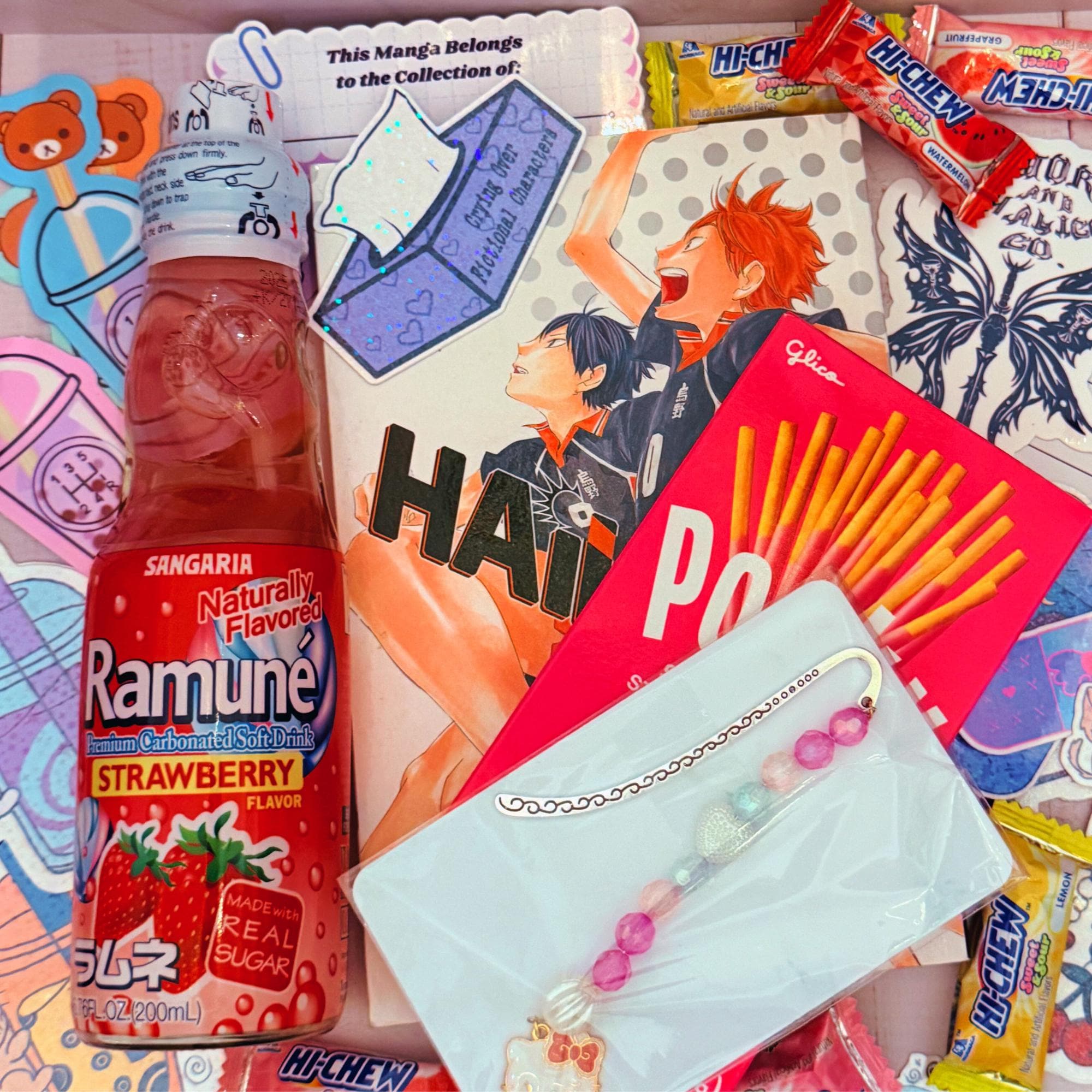 Mystery Manga Gift Box, Wrapped Book Surprise Volume 1, Japanese Snacks ...