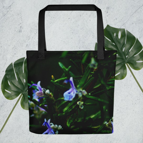 Tote bag blue fall