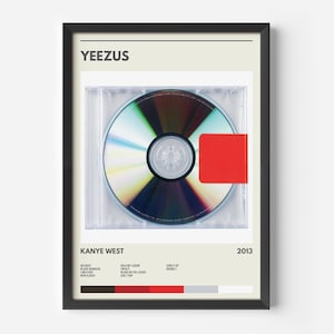Kanye West - Yeezus - Album Poster Print