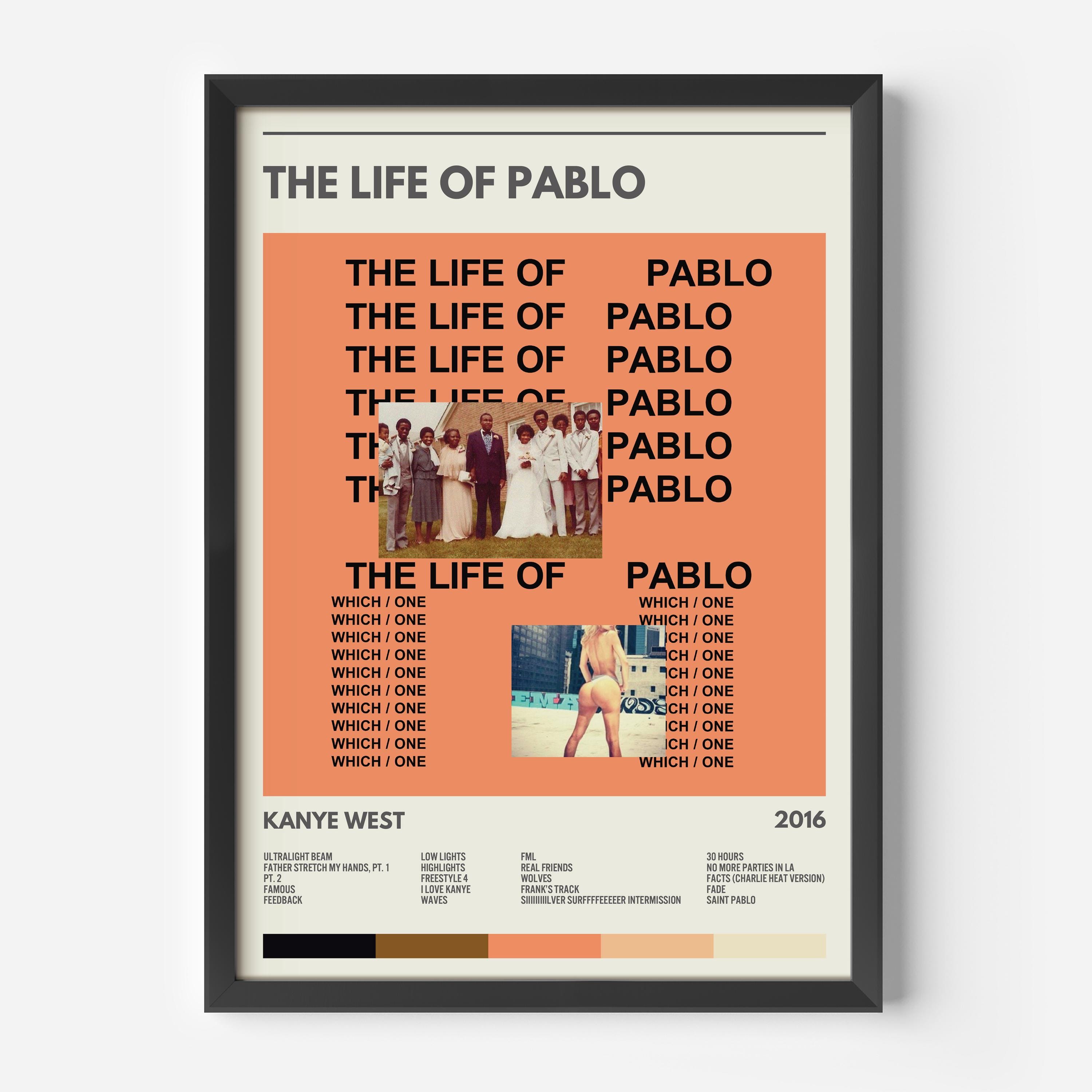Life of Pablo Cd - Etsy UK