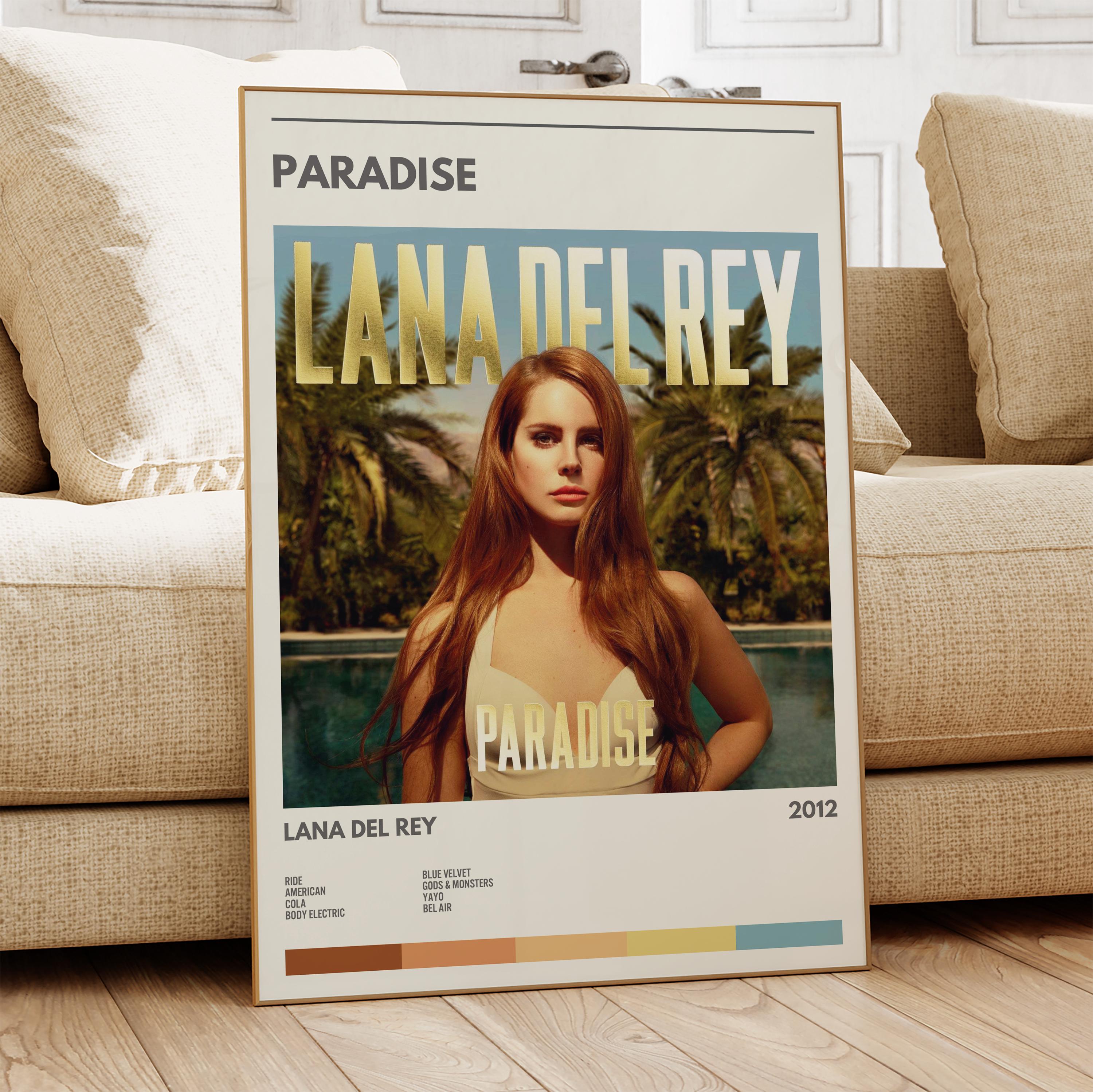 Lana Del Rey - Paradise - Album Poster Print - Etsy