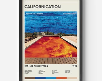 Red Hot Chili Peppers - Californication - Album Poster Print