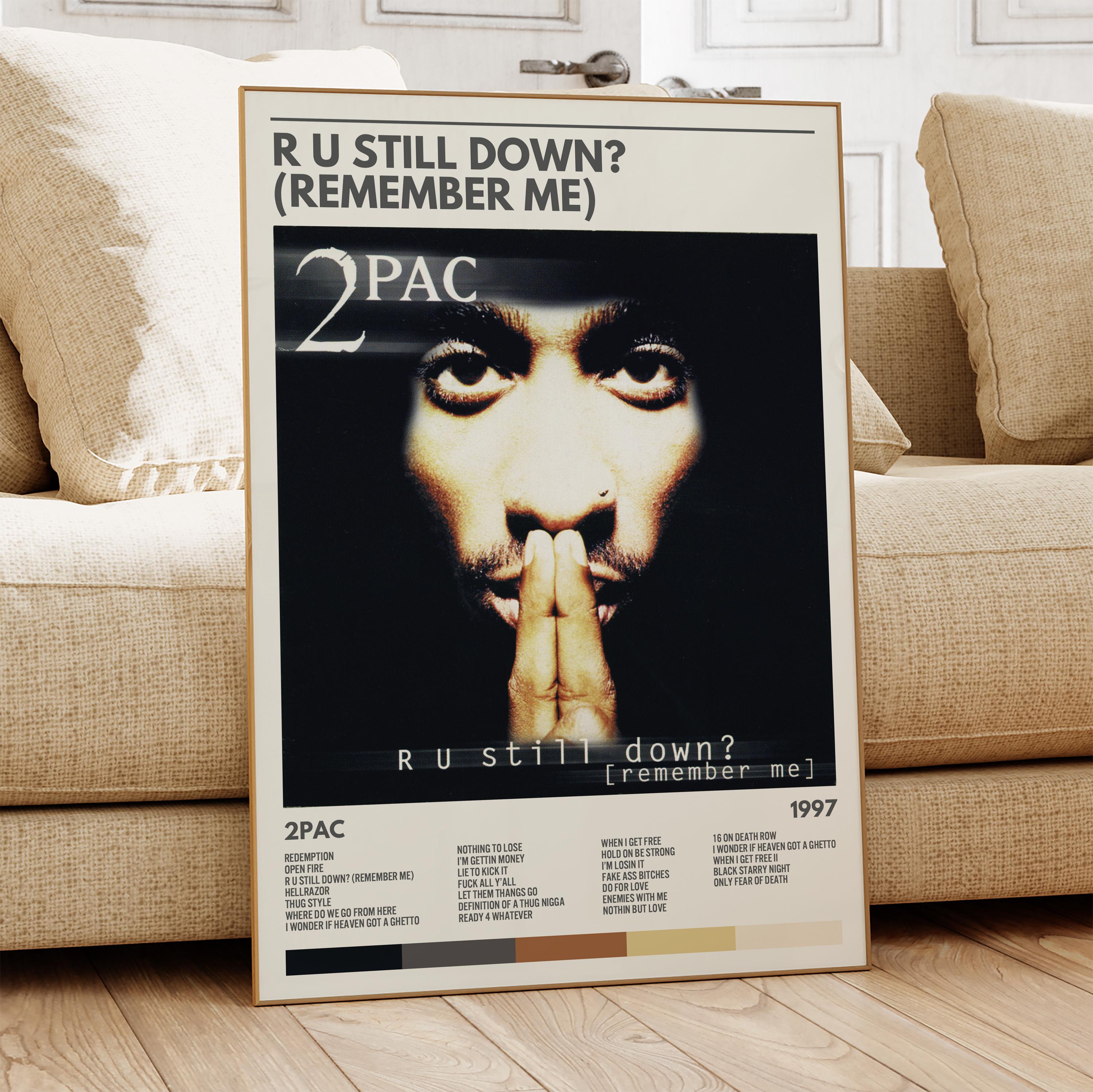 2pac - R U Still Down Remember Me - Album Poster Print - Etsy