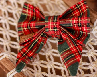 Sailor bow tie / cotton bow / Christmas gift / personalized gift