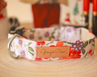 Personalized puppy dog collar / high quality collar / cotton collar / personalized gift