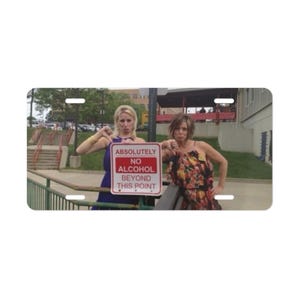 Plaque d'immatriculation « Dance Moms Christi and Kelly Meme »