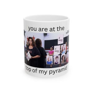 Dance Moms Abby Lee Miller Pyramid Ceramic Mug
