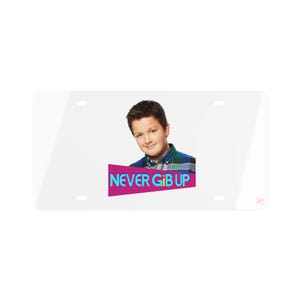 iCarly Gibby Gibson License Plate