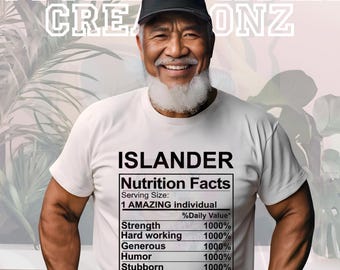 Islander Nutrition Facts T-Shirt
