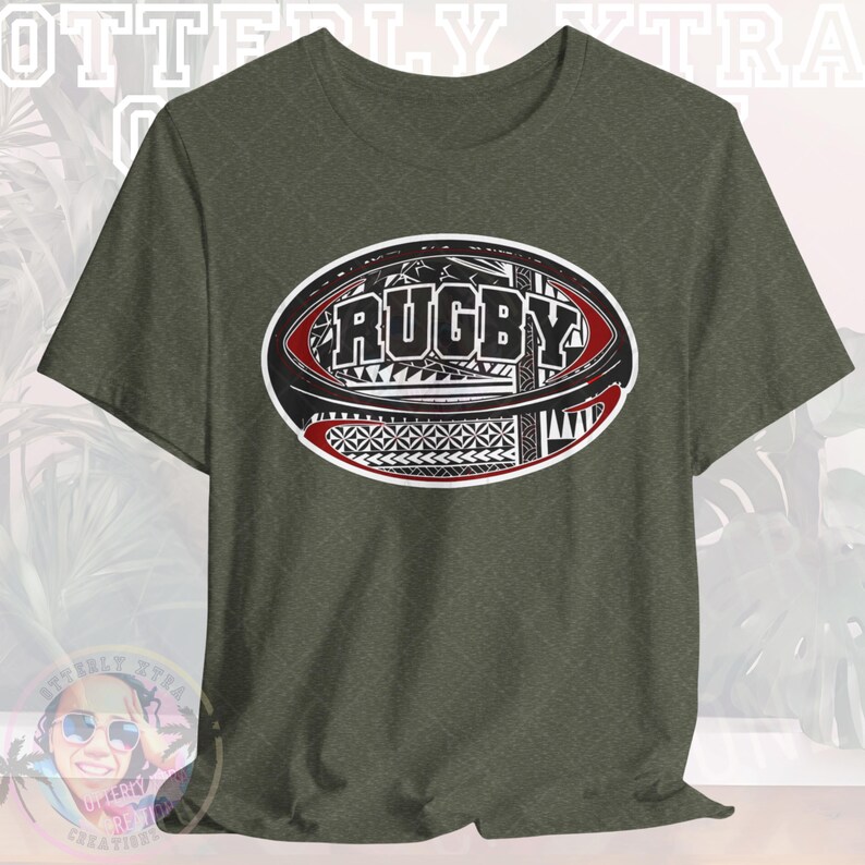 Rugby Unisex Jersey Short Sleeve Tee image 6