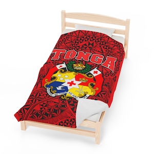 Tonga Seal-pluche deken | Gezellig huisdecor, perfect voor cadeaus, feesten, Tongaanse trots, warmte en comfort