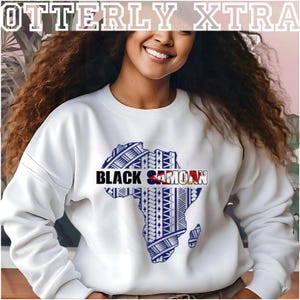 Black Samoan Sweatshirt