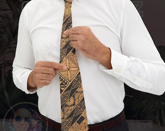 Polynesische inspirierte Krawatte