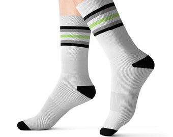 Agender Socks, skarpetki Pride, duma, odzież unisex genz, odzież Pride, pomysły na prezenty, pomysł na prezent, urocze skarpetki, lgbt, skarpetki tęczowe, zabawne skarpetki