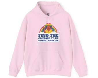 Queer Hoodie - Cozy, Inclusive, & Eco-Friendly Any-Gender Hoodie - Non-Binary Queer Celebration Design, Warm Cotton Hoodie