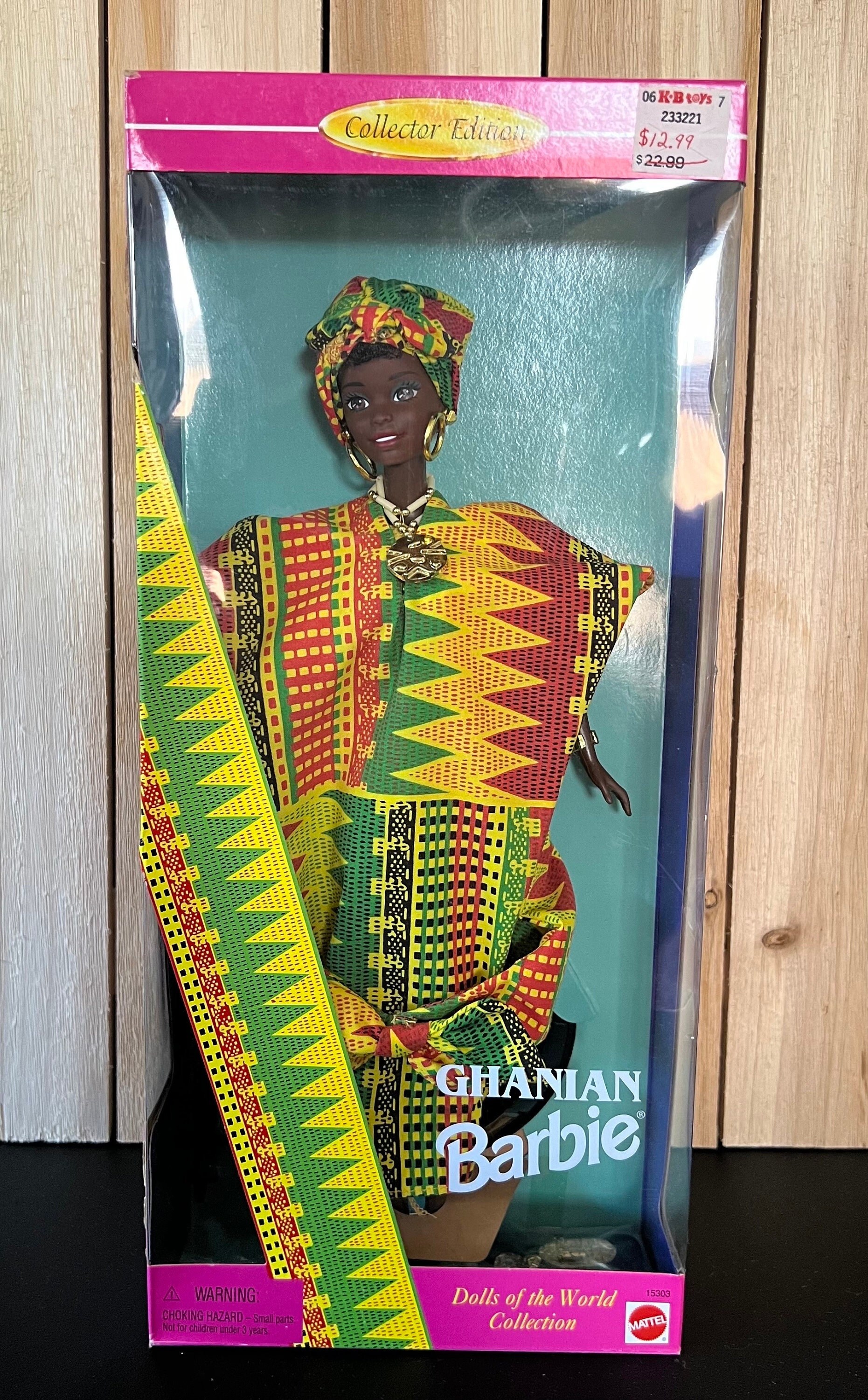 Ghanian Barbie Doll 1996 Special Edition Dolls of the World