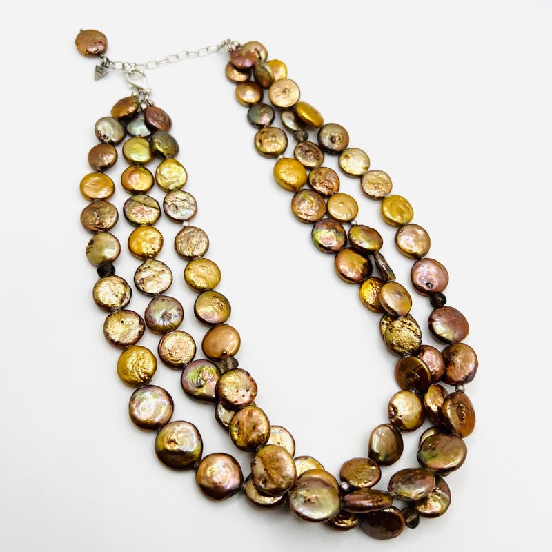Pearl Coin Necklace