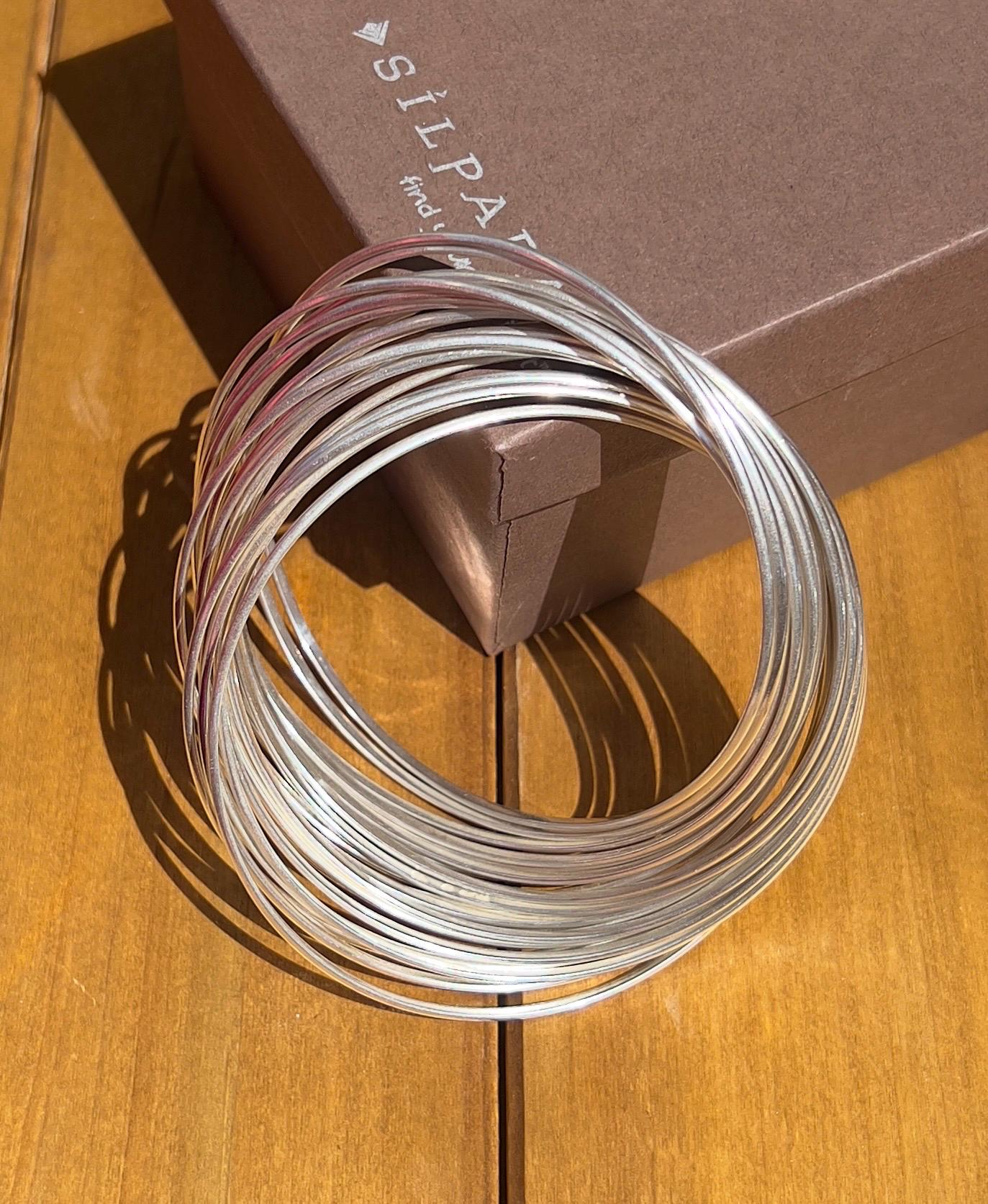 Silpada Rustic Brown Bangle .925 trim Silpada Bangle - Etsy main image 3
