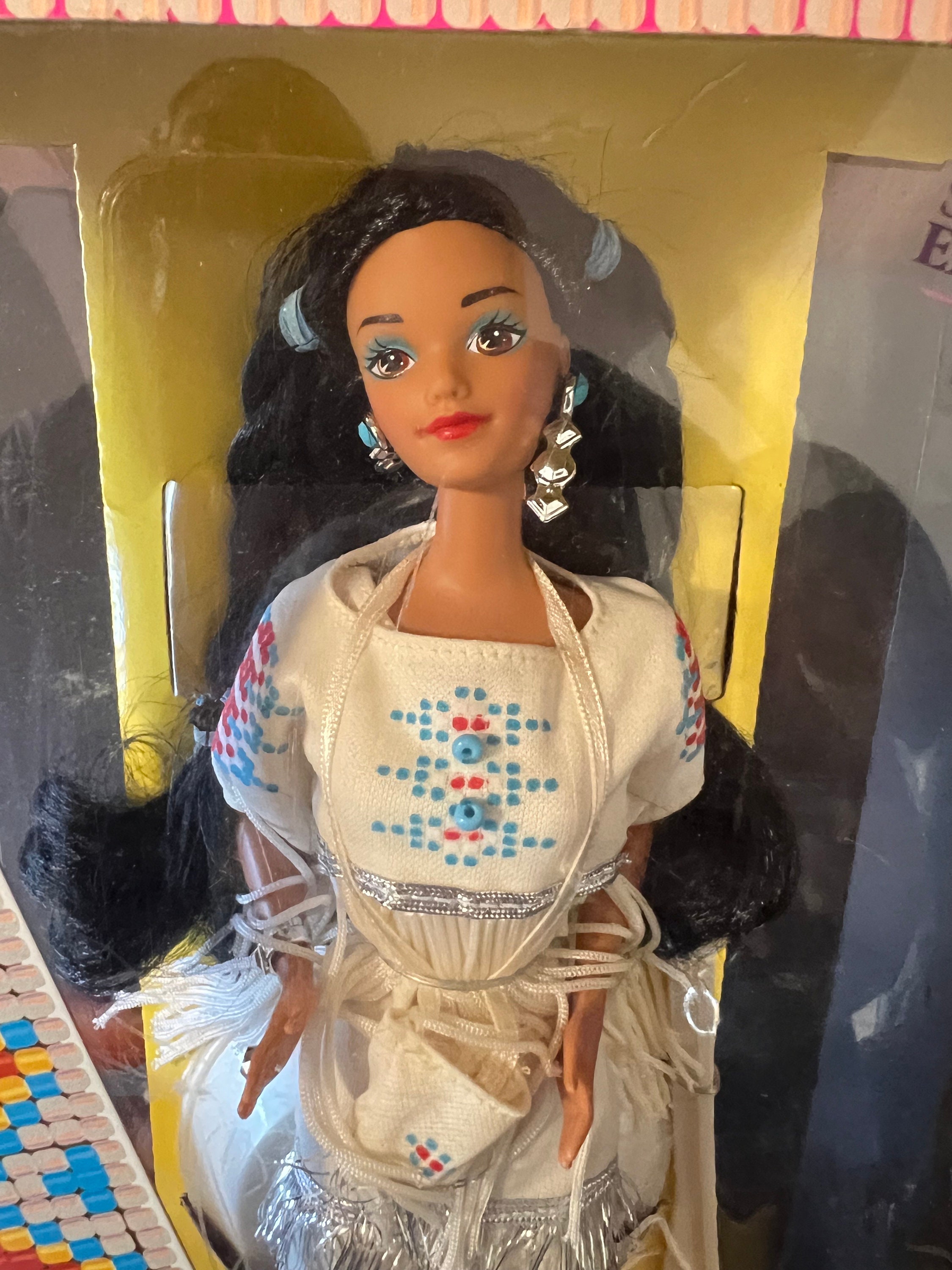 Native American Barbie Doll 1992 Special Edition Dolls of the World Mattel #1753