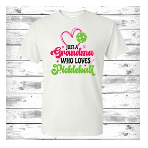 Pickleball Shirts Great Gifts for Grandma Grandpa Mom Dad Spouse or Any Pickleball Player. Very Comfortable Moisture Wicking Athletic Shirts