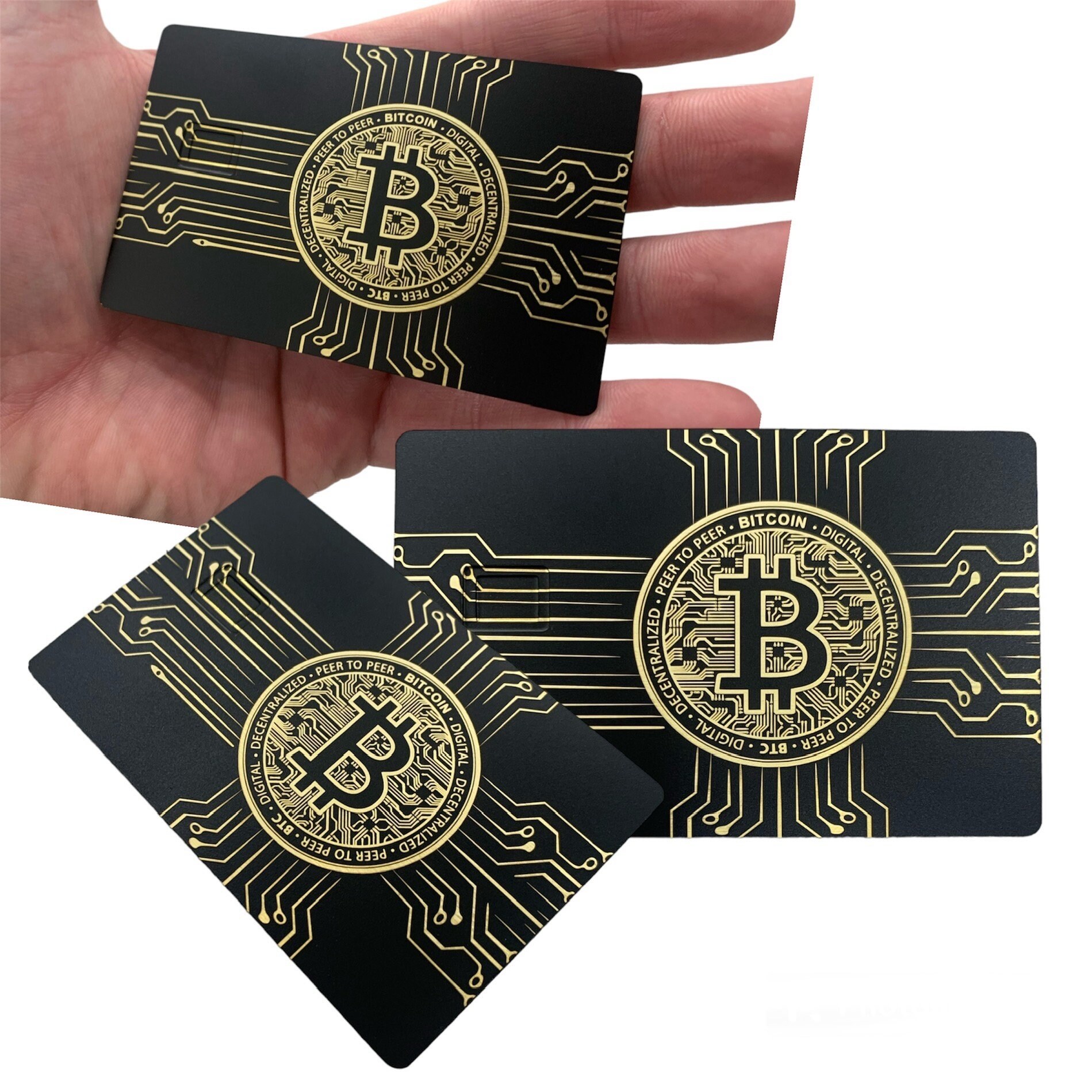 Card Sticker Bitcoin Credit Card Skin (4 Pieces Debit Card Skin