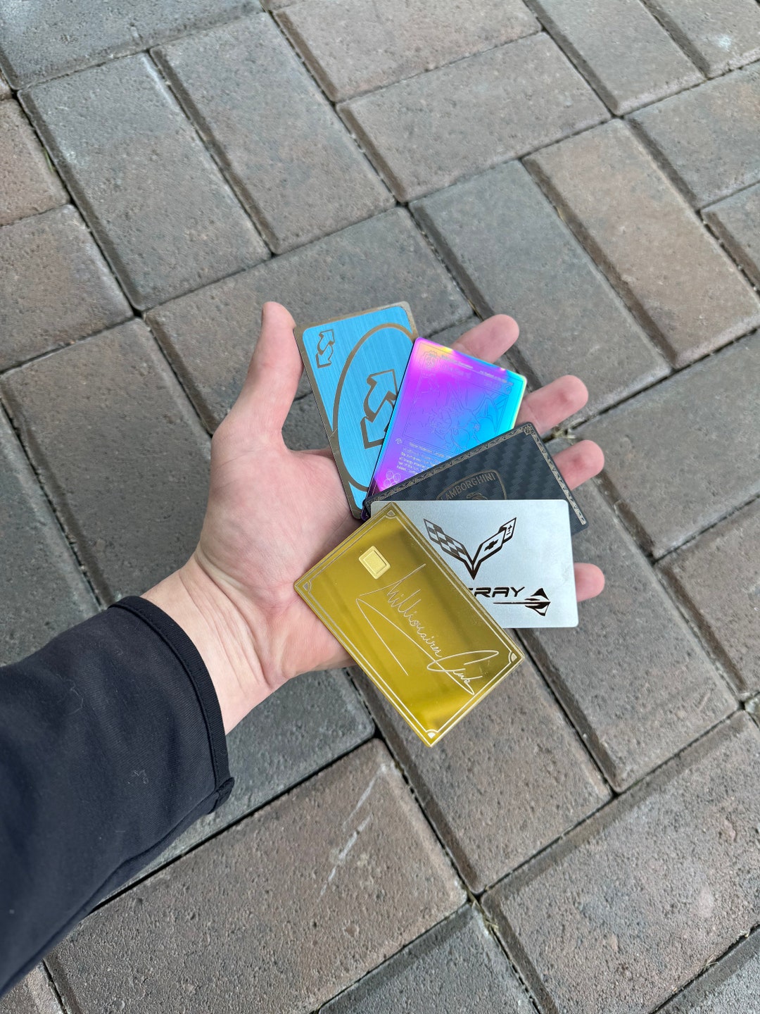 Charizard Pokemon Card METAL Custom Convert Your Plastic Card to Metal