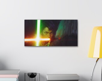 Saber Lock 1 | Art Print | Semi Glossy Poster | Canvas | Fan Art | Gift