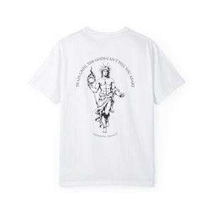 Lift Like a God Logo tee, Workout Shirt, Gym Shirt, Pump Cover, Weightlifting Shirt, Bodybuilding Shirt, Exercise T-shirt, Fitness shirt