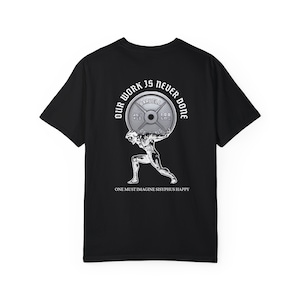 Sisyphus Tee, Lifting Club, Workout Shirt, Gym Shirt, Pump Cover, Weightlifting Shirt, Bodybuilding Shirt, Exercise shirt, Fitness shirt