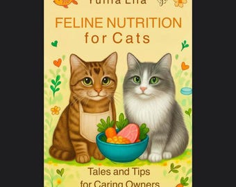 Dietology for Cats – Healthy Feeding Guide, Illustrated (Digital Download)
