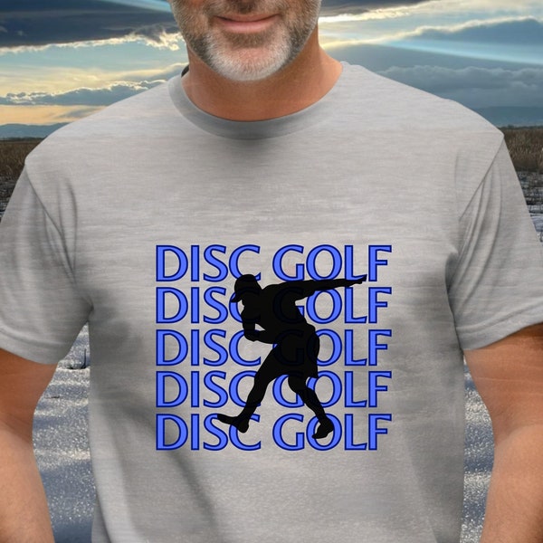 Disc Golf T-Shirt, Frisbee Golf Shirt, Gift for Golfer, Fun Disc Golf shirt, Teen Gift, Dad Gift, Disc Golfer Sport Gift, Husband Disc Golf