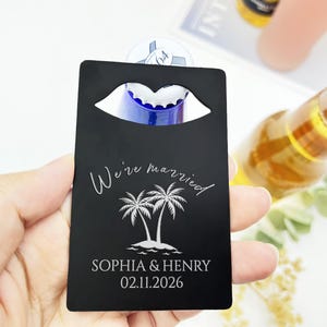 Personalized Bottle Opener Wedding Favors, Custom Engraved Bottle Opener Favor, Wedding Souvenir, Bottle Opener for Engagement, Wedding Gift