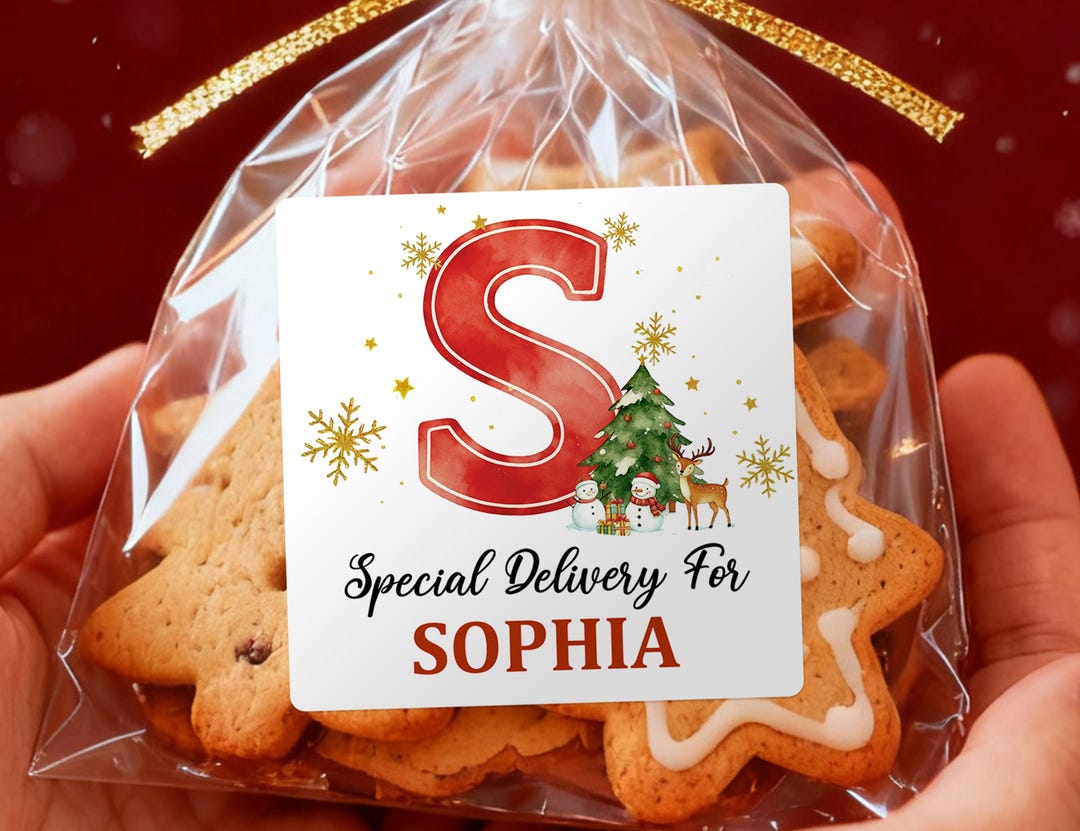 Custom Gift Sticker Custom Christmas Stickers/personalized Gift Sticker Labels for Kids ...