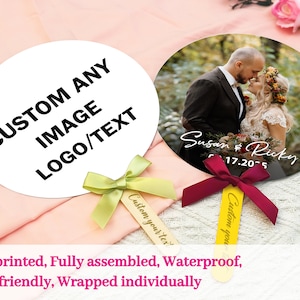 Photo Fans with your Logo Corporate Gift Realtor Closing Gift Personalized Employee Appreciation Gift Company Giveaway Fans Pet Lover Gifts