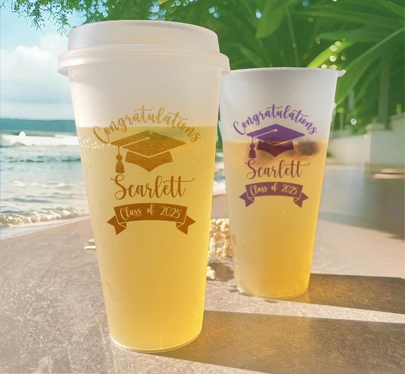 Bulk Graduation Cup Favors/college Graduation Favor Cups/graduation ...