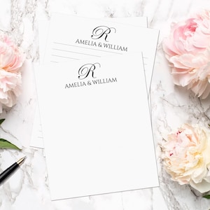 Custom Wedding Notepad, Personalized To Do List Notepad, Wedding Guest Books, Wedding Gift for Guest, Co Worker Gift, Teacher Notepad Favors