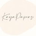 KayaPapers store logo