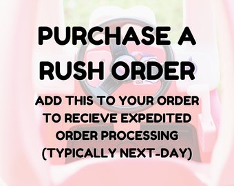Expedited Order Processing | Rush Order