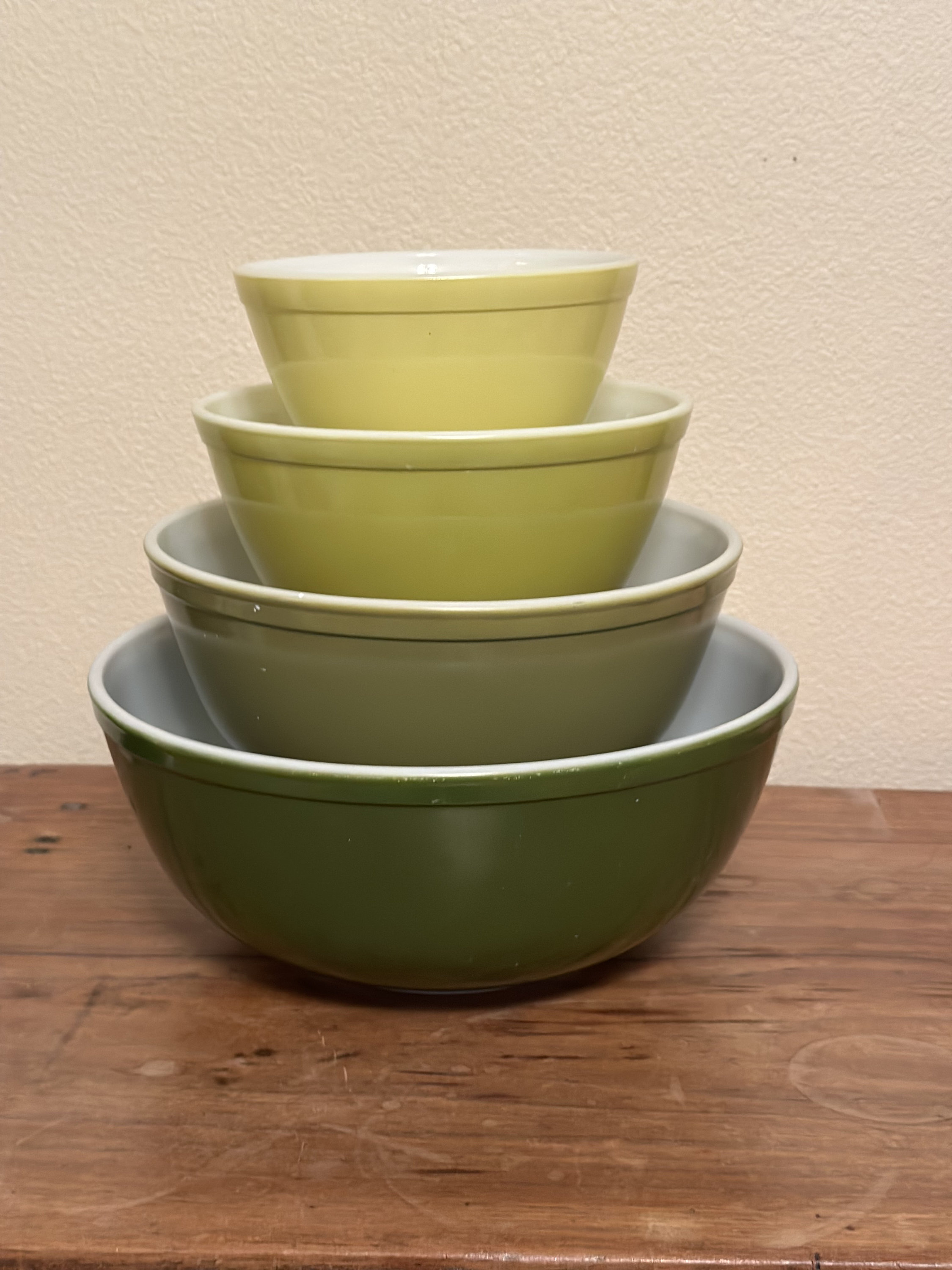 Set of 3 Pyrex Cnderella Mxng Bowl Dsplay Stands Rsers 3D - Etsy