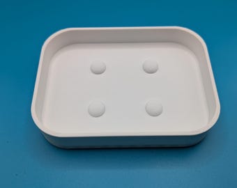 Eco-Friendly 3D Printed Minimalist Soap Dish