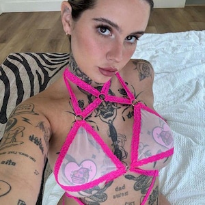 Pink Gliter Nipple Pasties| Money Magnet Glitter Pasties | Nipple Pasties for Raves and Festivals