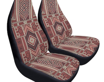 Southwestern Geometric Car Seat Covers: Universal Fit, Easy Install