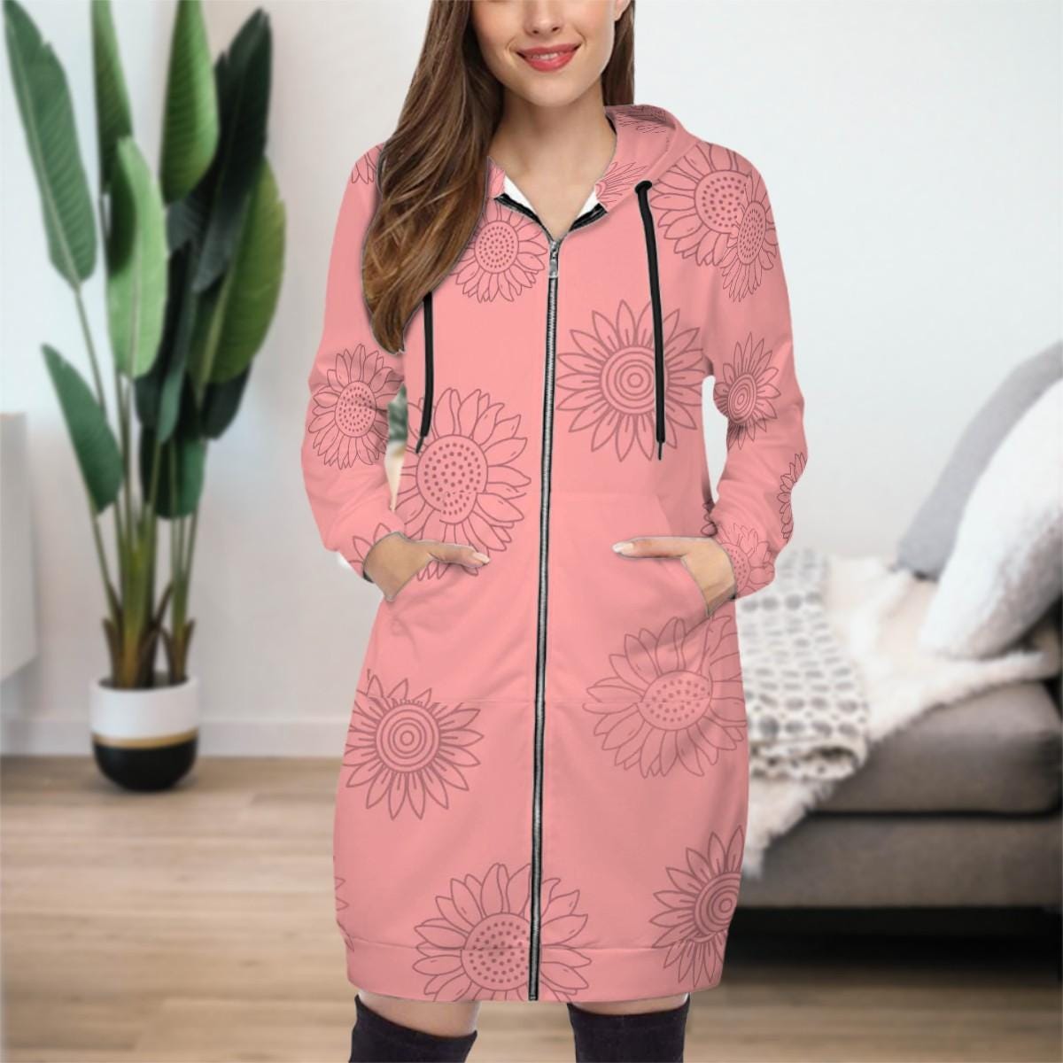 Pink Boho Dresses Plus Sized - Etsy