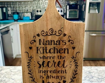 Nana’s Kitchen Cutting Board