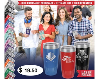 20 Ounce Personalized Ringneck Tumblers