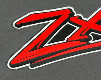 ZX2 S/R Door Decals - Etsy