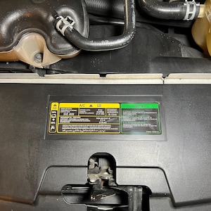 Radiator Shroud Decal 2007 - 2009 Shelby GT500, Mustang GT, S197