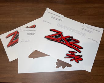 ZX2 S/R Door Decals - Etsy