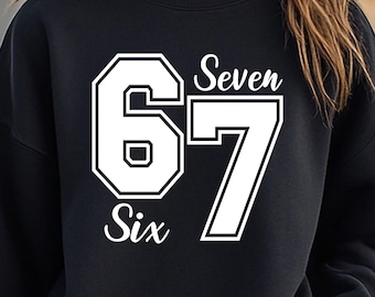 Six Seven 6 7 Meme svg, Sports Gift shirt - Cricut (Digital Download)